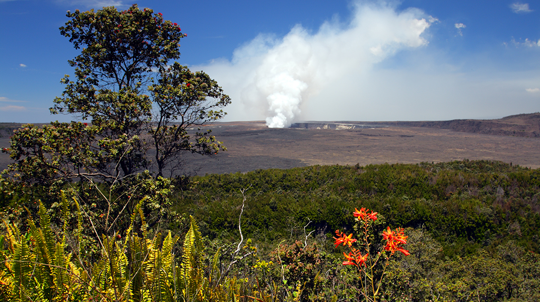 ハワイ火山国立公園の写真1
